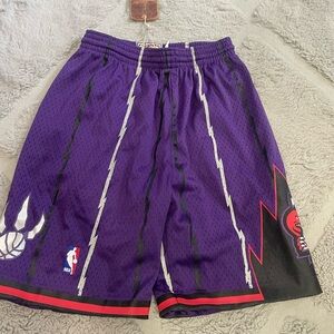 Purple and Black Basketball Shorts